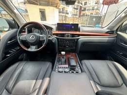 A picture of Lexus LX570 FOR SALE 2016 model Foreign used toks Gold