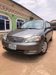 A picture of TOYOTA COROLLA MODEL 2004 Silent Engine Good gear transmission A