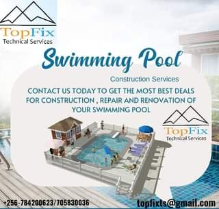 A picture of Swimming pool equipment accessories and construction services