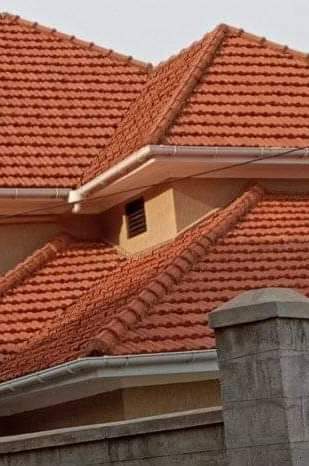 A picture of Clay roofing tiles