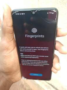A picture of Samsung galaxy A31