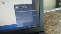 A picture of Hp laptop AMD A4 9120