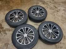 A picture of R15 and tyres available for sale Good to go