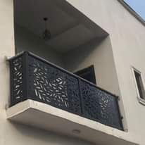 A picture of Lazer cut handrails