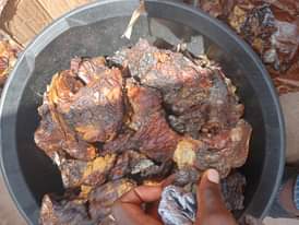 A picture of River dry fish available in cartons at a cheap rate