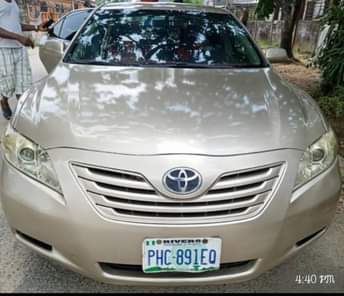 A picture of TOYOTA CAMRY MODEL 2008 Nigerian Used Belgium Grade Everything is
