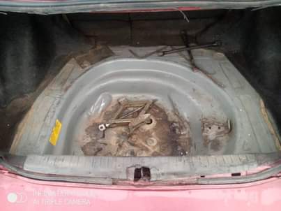 A picture of Toyota corolla 04 red
