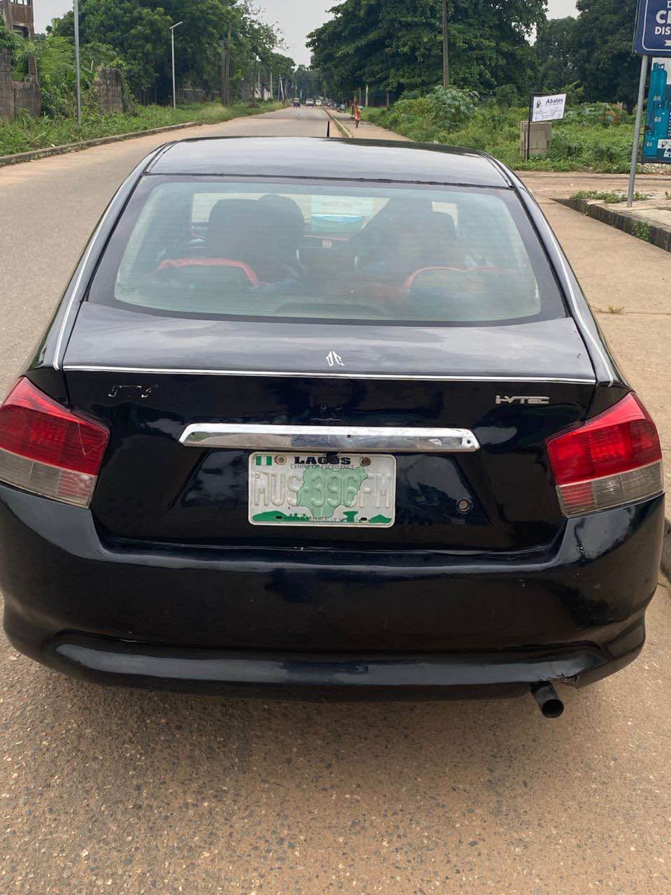 A picture of Honda city 2010 model