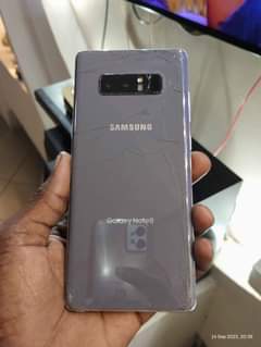 A picture of Samsung note 8plus