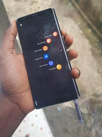 A picture of Piga cm 0772909199 Samsung Not8 Storage64 Ram6 Network4G Price 175k