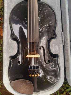 A picture of URGENT SALE Black Cremona Violin full size