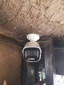 A picture of CCTV cameras