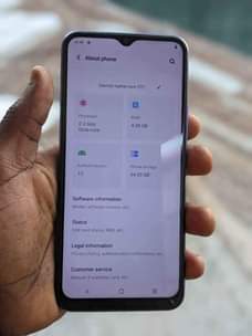 A picture of VIVO Y21 64gb 5RAM battery 5000Amh 2.3Ghz 