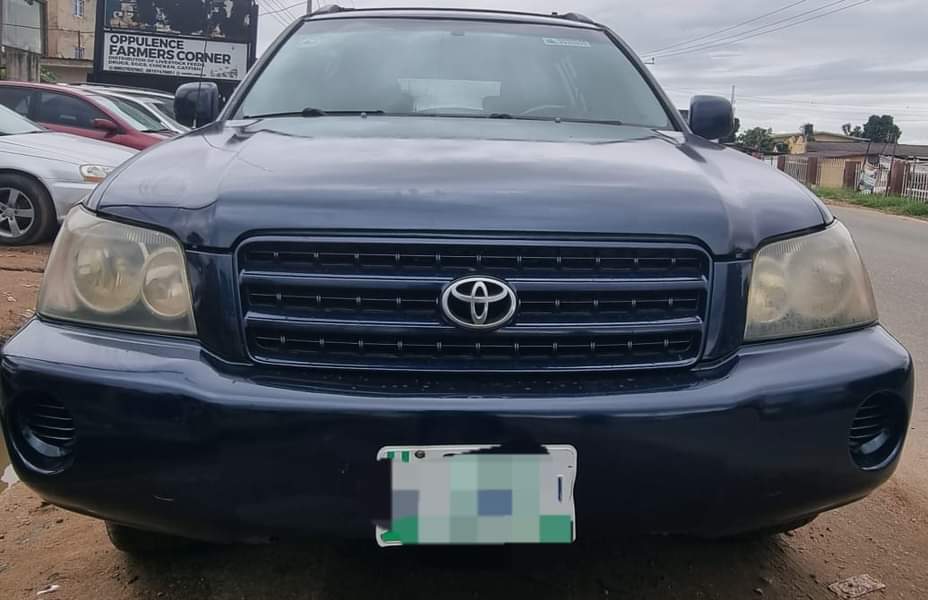 A picture of 2003 Toyota highlander Now available for inspection and purchase location