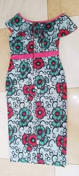 A picture of Ankara party dress
