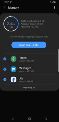 A picture of SAMSUNG GALAXY S8 PLUS KAMA ILIVYO