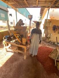A picture of Hydraulic interlocking bricks machines