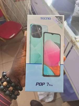 A picture of TECNO POP 7 PRO 64GB STORAGE 4GB RAM 5000MAH BATTERY