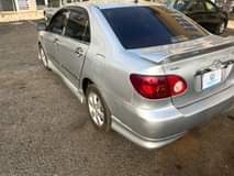 A picture of Toyota corolla in good working condition Price 2 2M With