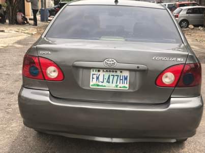 A picture of Toyota Corolla