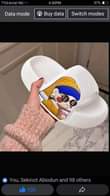 A picture of trading fashion slippers