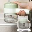 A picture of Electric Chopper with Brush Garlic Mincer Handheld Wireless Food Processor