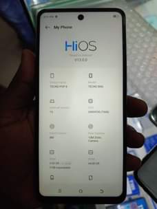 A picture of Tecno pop 8 64gb nipo dar inauzwa 170 000tshs haina