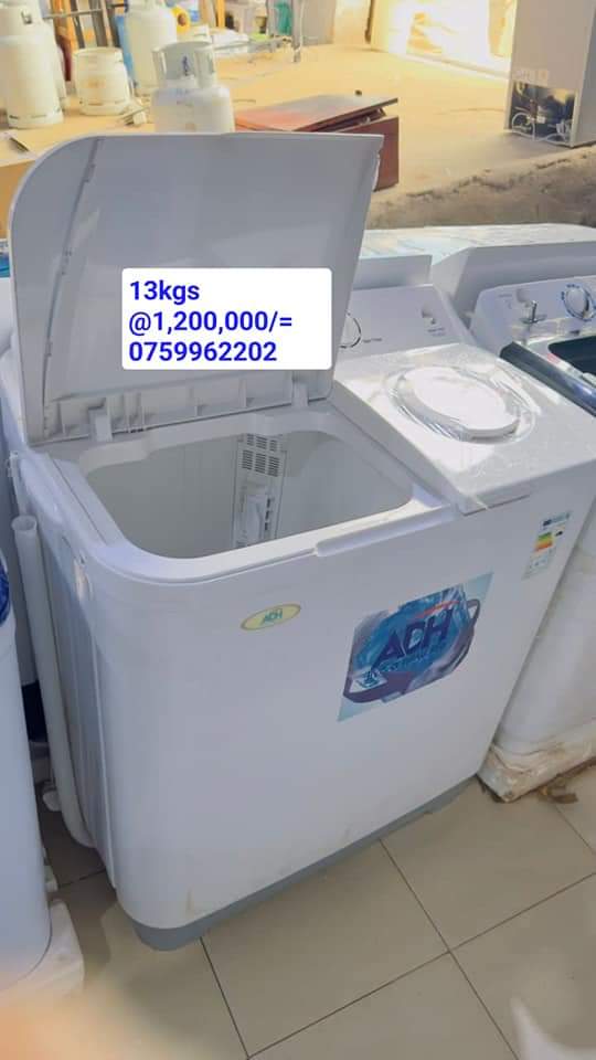 A picture of SAYONA and ADH washing machines available in stock on promotion.