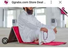 A picture of Waterproof foldable back support prayermat Available 0786535355