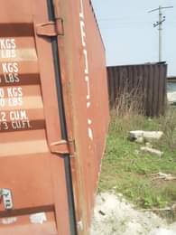 A picture of 40ft container available for sale Location port Harcourt Nigeria Price