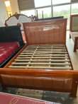 A picture of Wood fabric beds