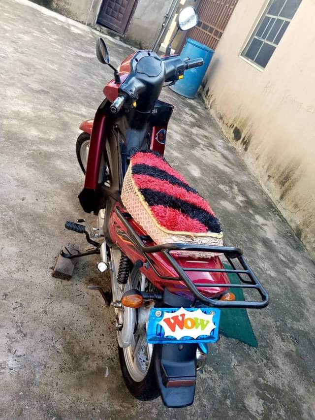 A picture of Clean bike with untempered engine very sound all lights working.