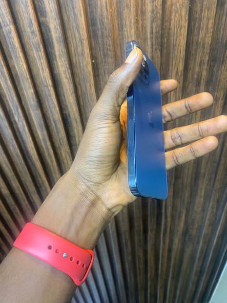A picture of iPhone 12pro max 128gig FACE ID WORKING Awoof