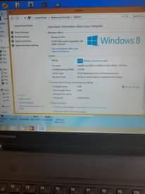 A picture of Toshiba laptop