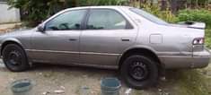 A picture of Toyota Camry tiny light sound engine and gear first body