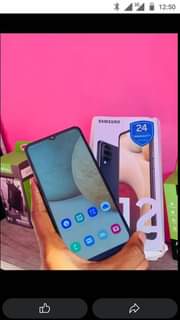 A picture of Samsung A 12 bei 280 000 Storage 128GB RAM4GB Full