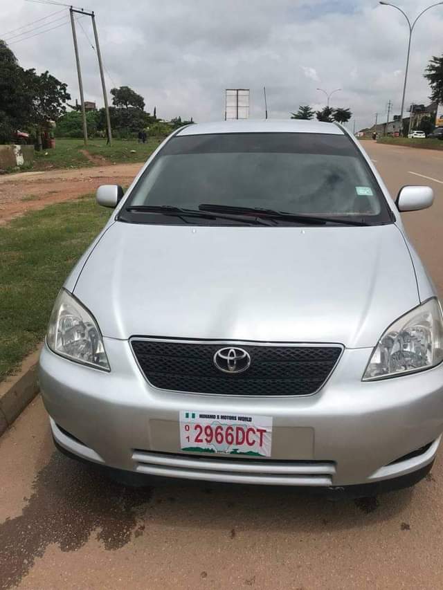 A picture of 2004 Toyota Corolla Nigeria used