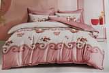 A picture of Cozy 12pc duvets Size 6x6 with 4pillowcases 2 bedsheets a