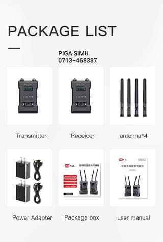 A picture of WIRELESS VIDEO TRANSMITTER