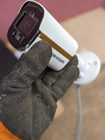 A picture of CCTV Surveillance cameras installation