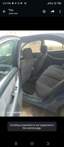 A picture of Awoo Toyota Corolla year 2005 manual transmission engine and transmission