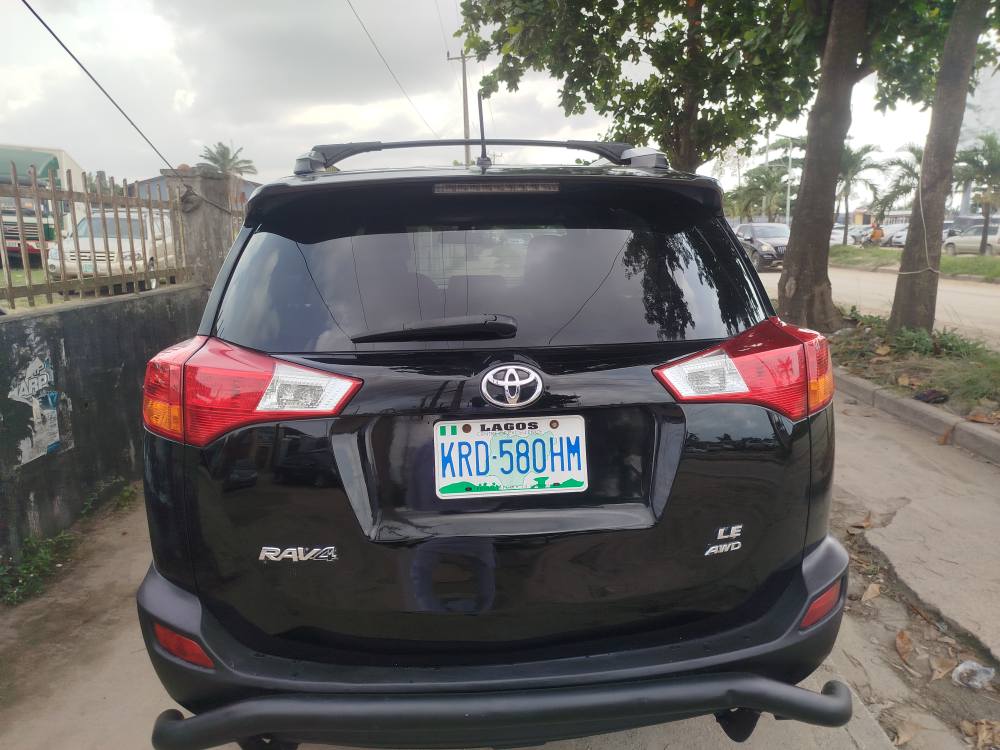 A picture of Registered 2015 toyota rav4