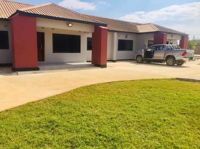 newly built houses
