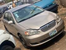 A picture of Another awoof deal o This Corolla is 2003 Partly first