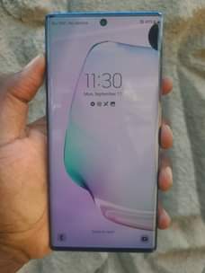 A picture of Samsung galaxy Note10