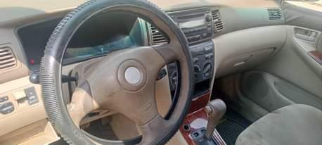 A picture of First body Toyota corolla