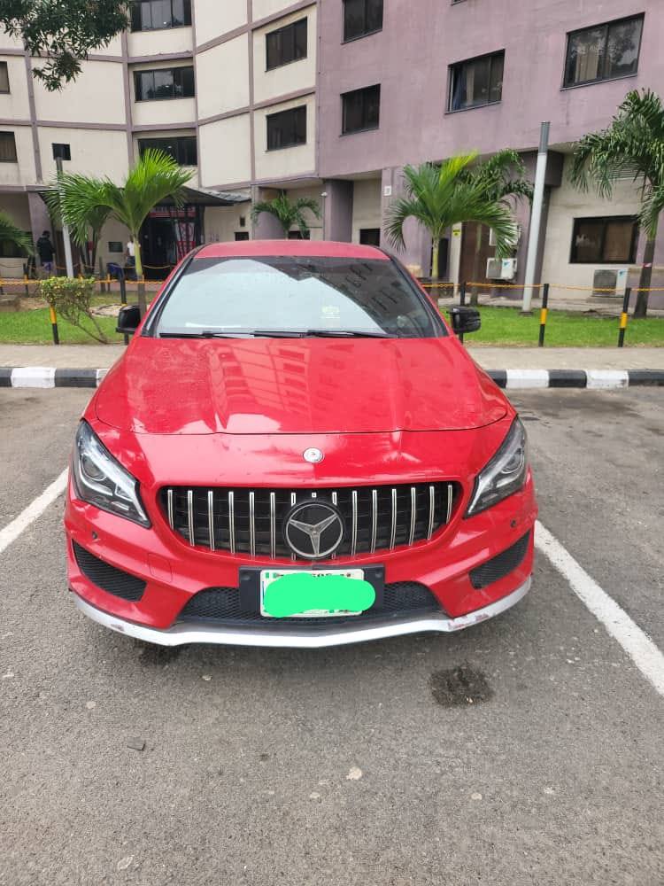 A picture of Clean First body M Benz CLA 250 ..2017 model tokumbo