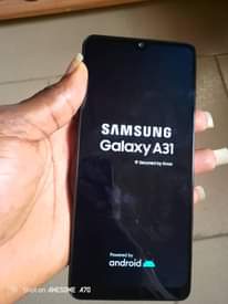 A picture of Samsung galaxy A31