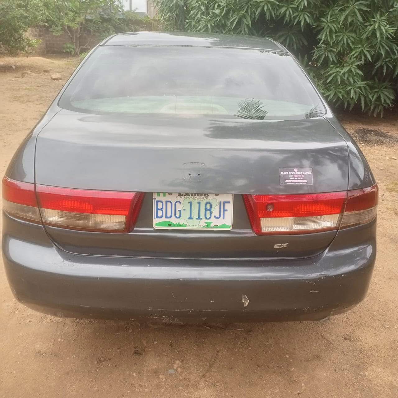 A picture of AWOOOOF FOR DEALER DEAL HONDA ACCORD EOD 2004 MODEL ENGINE