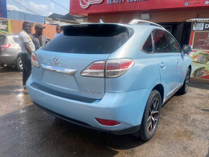 A picture of Lexus RX 350 2010 Blue l Ikeja